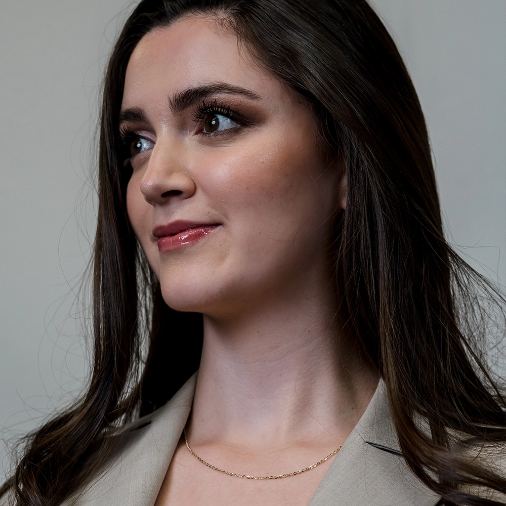 Shine: Gold Circle Link Chain Necklace - Portier Jewelry Shine: Gold Circle Link Chain Necklace - Image 3