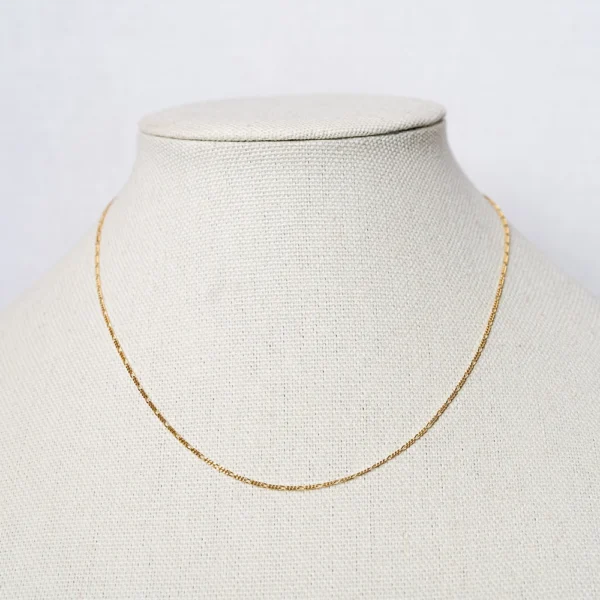 Charisma - Gold Figaro Chain Necklace