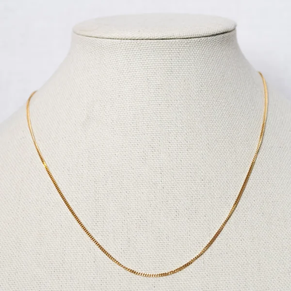 Timeless: Gold Cuban Link Dainty Chain Necklace